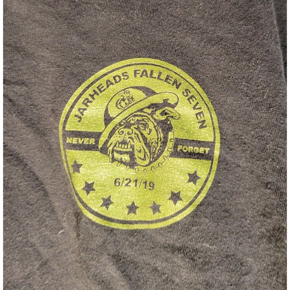 Jarheads Motorcycle Club Fallen Seven Mens Long Sleeve Shirt Size 2XL - Picture 1 of 10